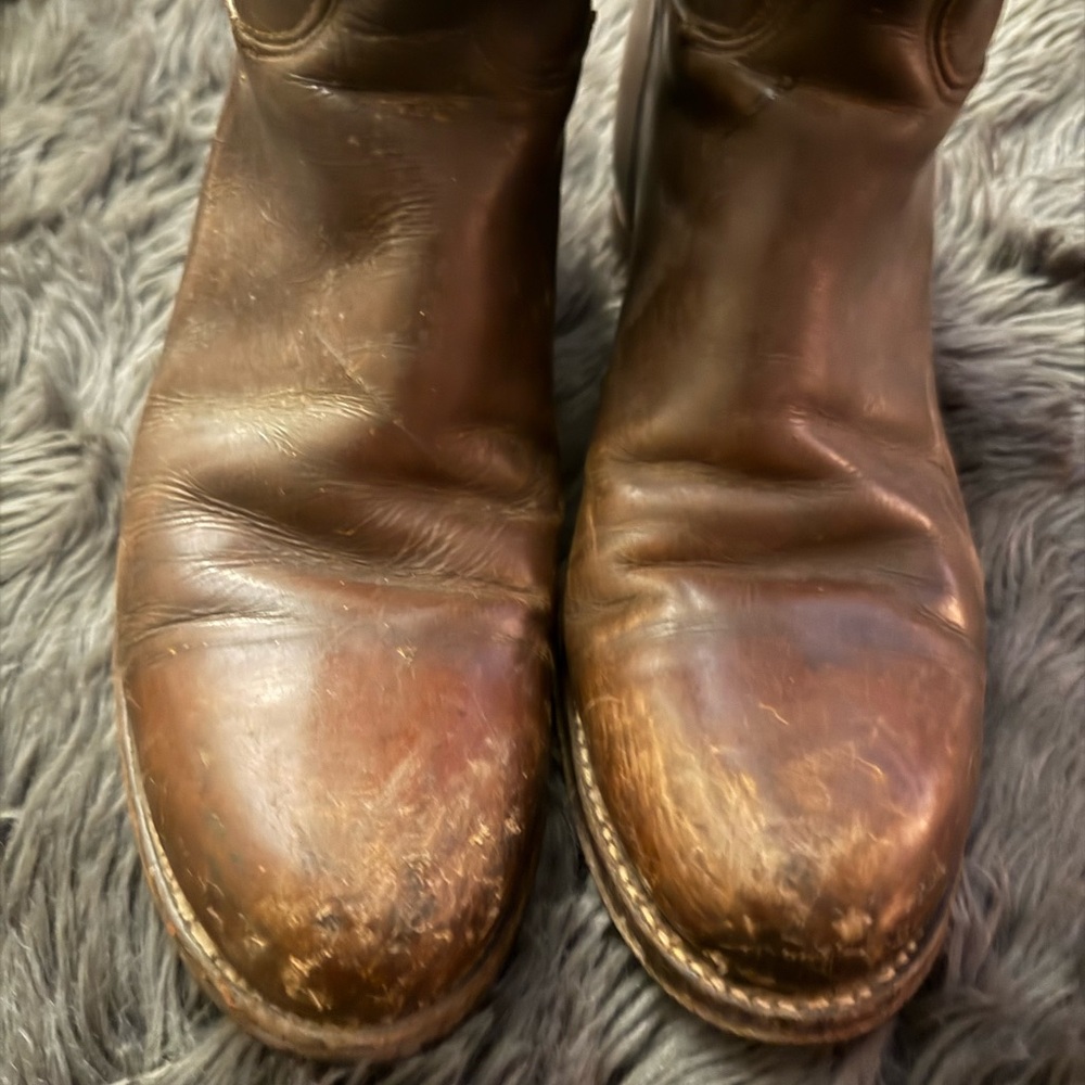 Original Vintage Men’s Antique US Army Cavalry Riding Boots - Picture 5 of 12